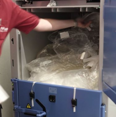 ¿Qué es una compactadora para reciclaje?